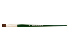 Load image into Gallery viewer, Silver Brush - Ruby Satin Long Handle Brushes - Flat 2501