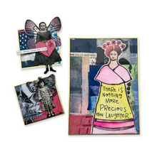 Load image into Gallery viewer, Japanese Shikishi 3" x 3" Gasen Boards (5 pk)