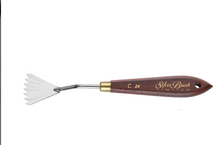 Load image into Gallery viewer, Silver Brush Palette Knife #C24