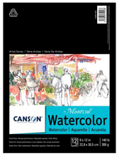 Load image into Gallery viewer, Canson Montval Watercolor Pads & Blocks