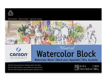 Load image into Gallery viewer, Canson Montval Watercolor Pads & Blocks
