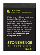 Load image into Gallery viewer, Stonehenge Aqua Coldpress Black Pads