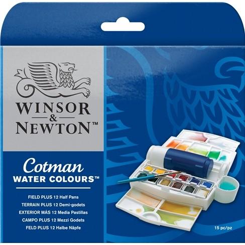 Winsor & Newton - Cotman Watercolor Field Plus Set