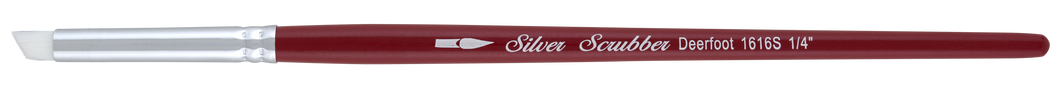 Silver Brush - 1629S Scrubber Deerfoot - Short Handle