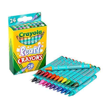 Crayola Pearl Crayon Set24