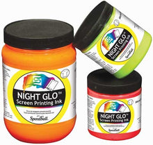 Load image into Gallery viewer, Speedball Night Glo Screen Printing Ink 8oz
