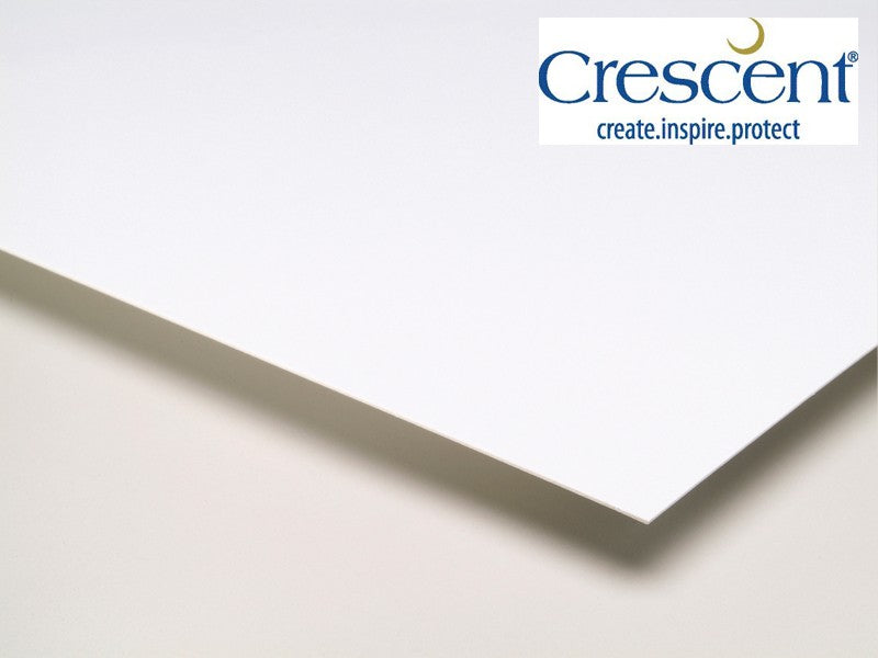 Crescent Illustration Board - 5 x 7, 18-Ply, White, Hot Press, Pkg of 40  Sheets