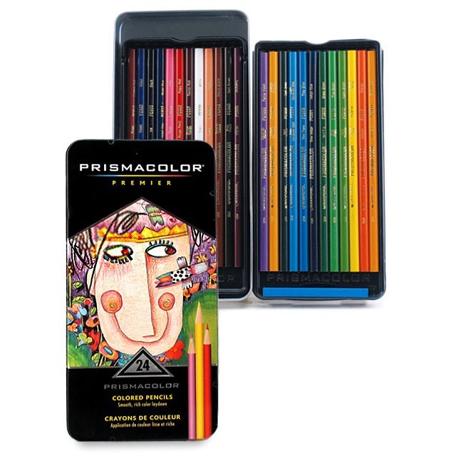 Colored Pencils, Set of 24