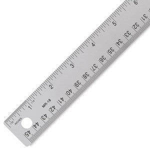 Stainless Steel Corkbacked Rulers