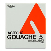 Load image into Gallery viewer, Holbein Acryla Gouache Mixing 5 Set