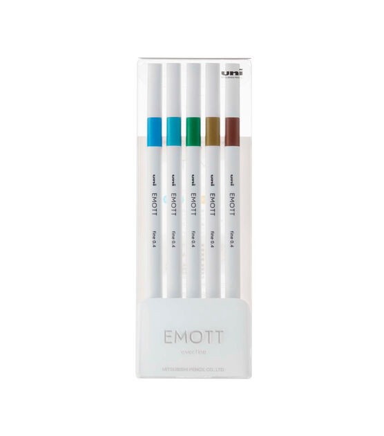 EMOTT Fineliner Pen 5 Set Island Colors