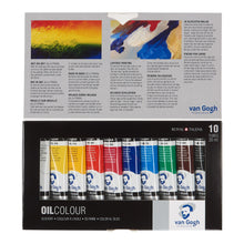 Load image into Gallery viewer, Royal Talens Van Gogh Oil Paint Basic 10 Set