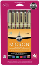 Load image into Gallery viewer, Pigma Micron Pen Sets - Colors