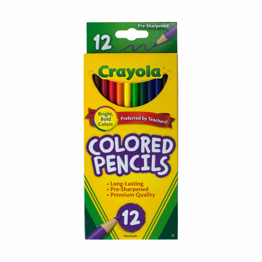 Crayola Colored Pencil Sets 12 CT
