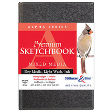 Load image into Gallery viewer, Alpha Series Premium Hard-Cover Sketch Books