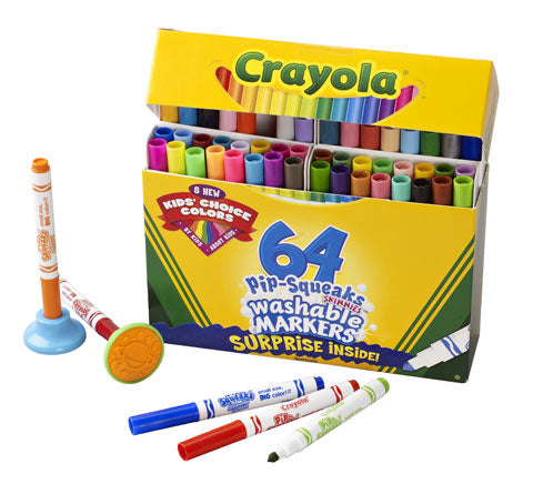 Crayola Pip-Squeaks and Glitter Markers