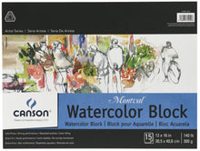 Load image into Gallery viewer, Canson Montval Watercolor Pads &amp; Blocks
