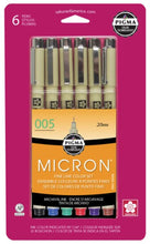 Load image into Gallery viewer, Pigma Micron Pen Sets - Colors