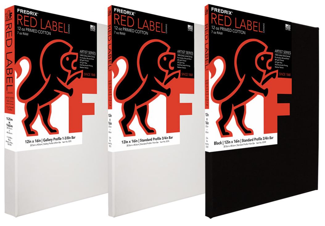 Fredrix Red Label Studio Wrap Canvas