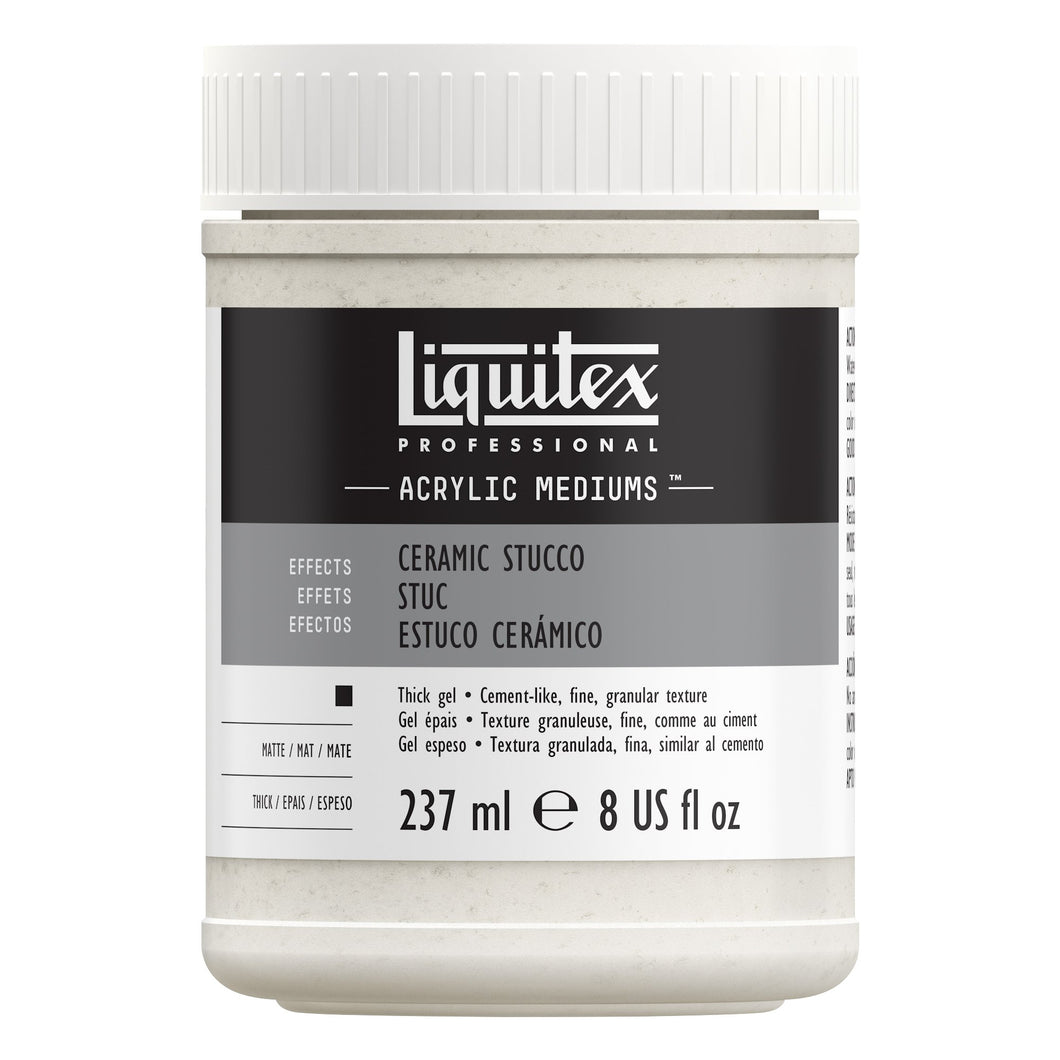 Liquitex Acrylic Texture Gel, 8 oz., Ceramic Stucco