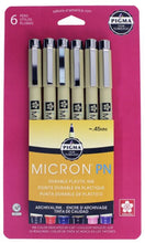 Load image into Gallery viewer, Sakura Pigma Plastic Nib Micron Sets