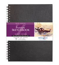 Load image into Gallery viewer, Zeta Series Premium Hard-Cover Wire-Bound Sketch Books