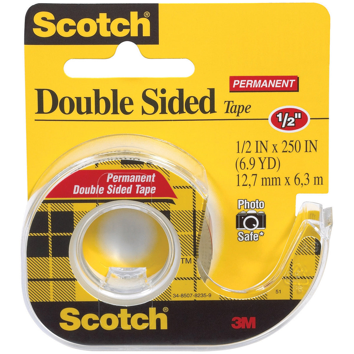 136A Double Side Tape 1/2in