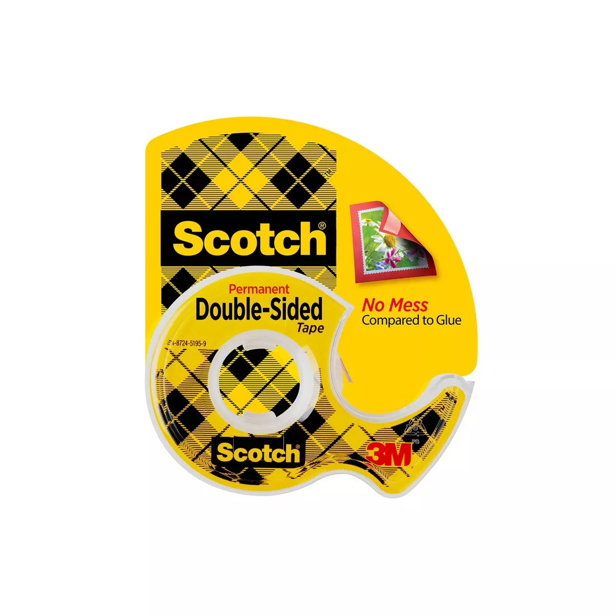 137 Double Side Tape Dispenser 1/2in