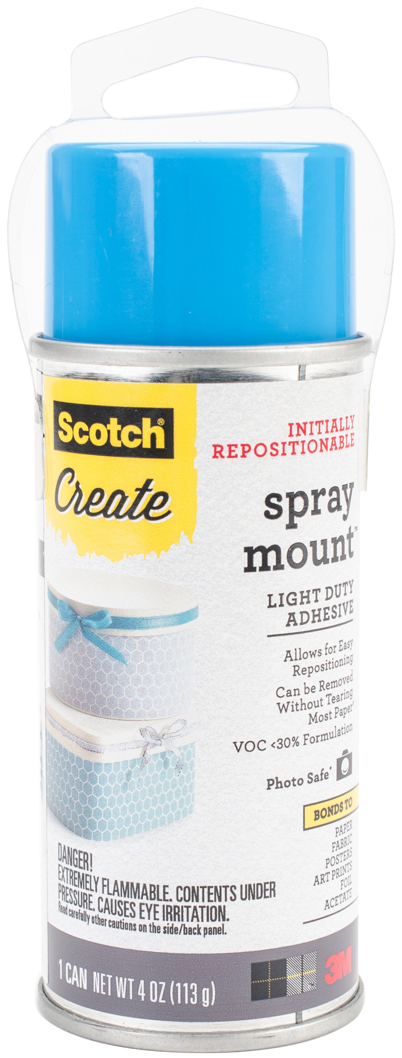 6064 Spray Mount 4oz net wt