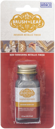 Brush N Leaf Silver Leaf 1oz
