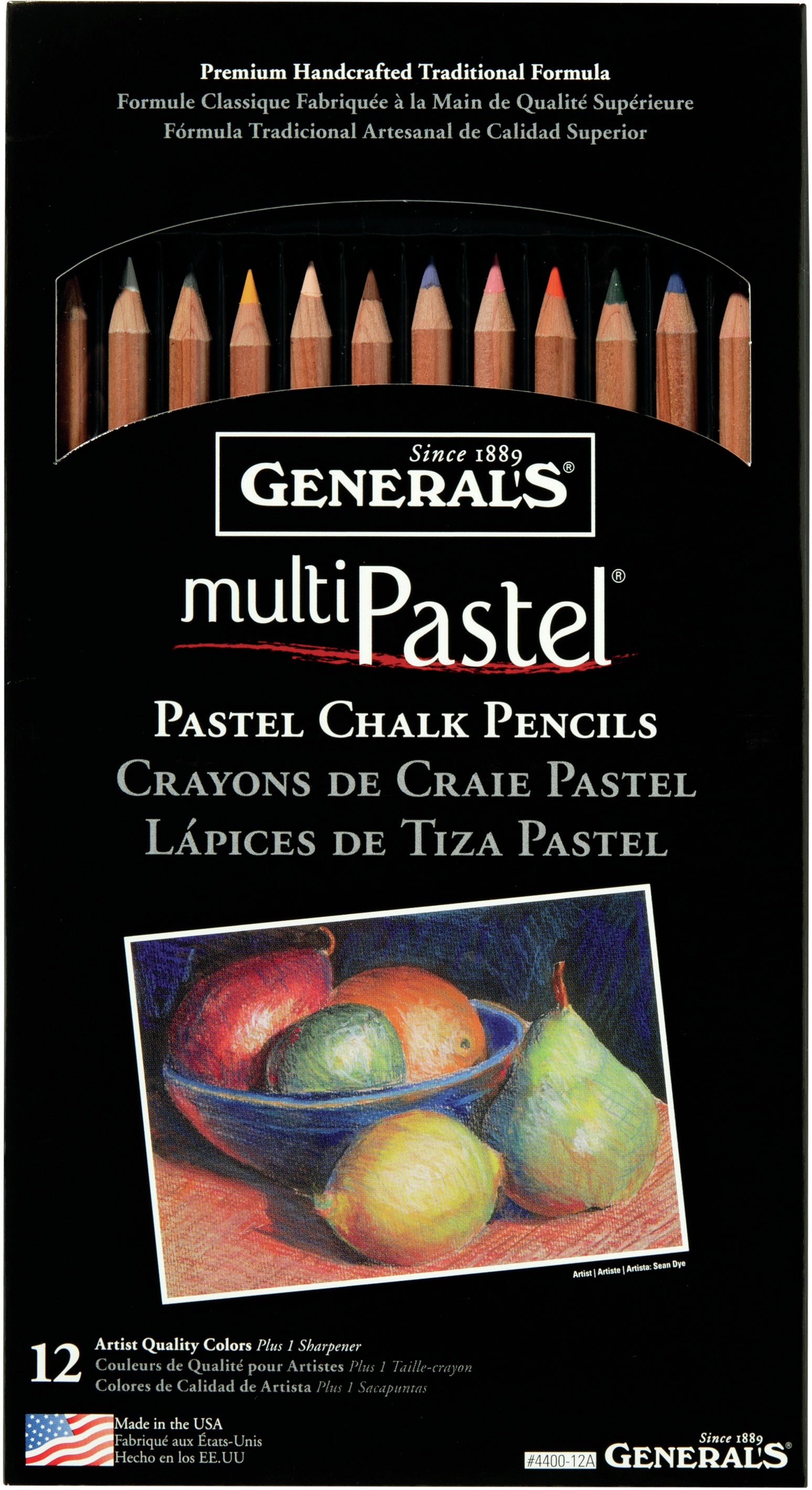 Multi-Pastel  Pencil 12 set