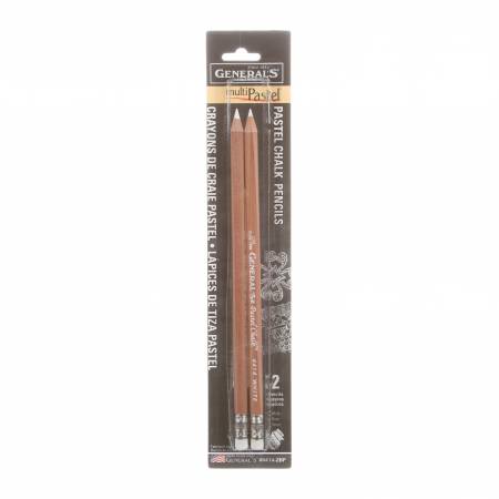 Multi-Pastel Pencil White 2Set
