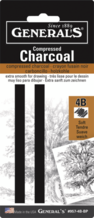 Compressed Charcoal 2 pack 4B Medium