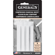 Compressed Charcoal White 4 pack