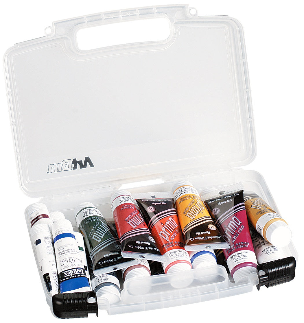 ArtBin Quick View Carrying Case-14"X3.375"X10.25" Translucent
