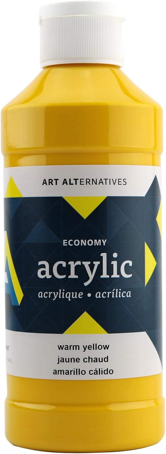 Studio Acryl 16oz Warm Yellow