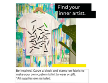 Load image into Gallery viewer, Block Printing and Patterns on Textiles- The Untitled Studio
