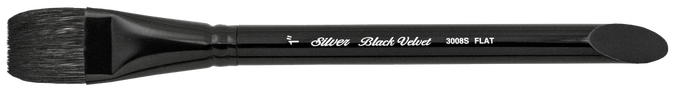 Silver Black Velvet Wash