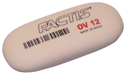 Factis Soft Oval Eraser Medium