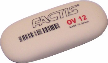 Factis Soft Oval Eraser Jumbo