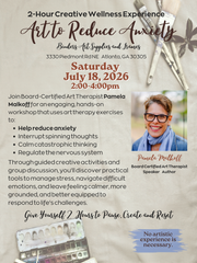 Art To Reduce Anxiety: July 18 (2:00-4:00pm)