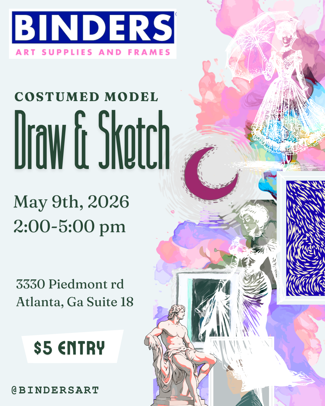 May 9th: Open Draw & Sketch