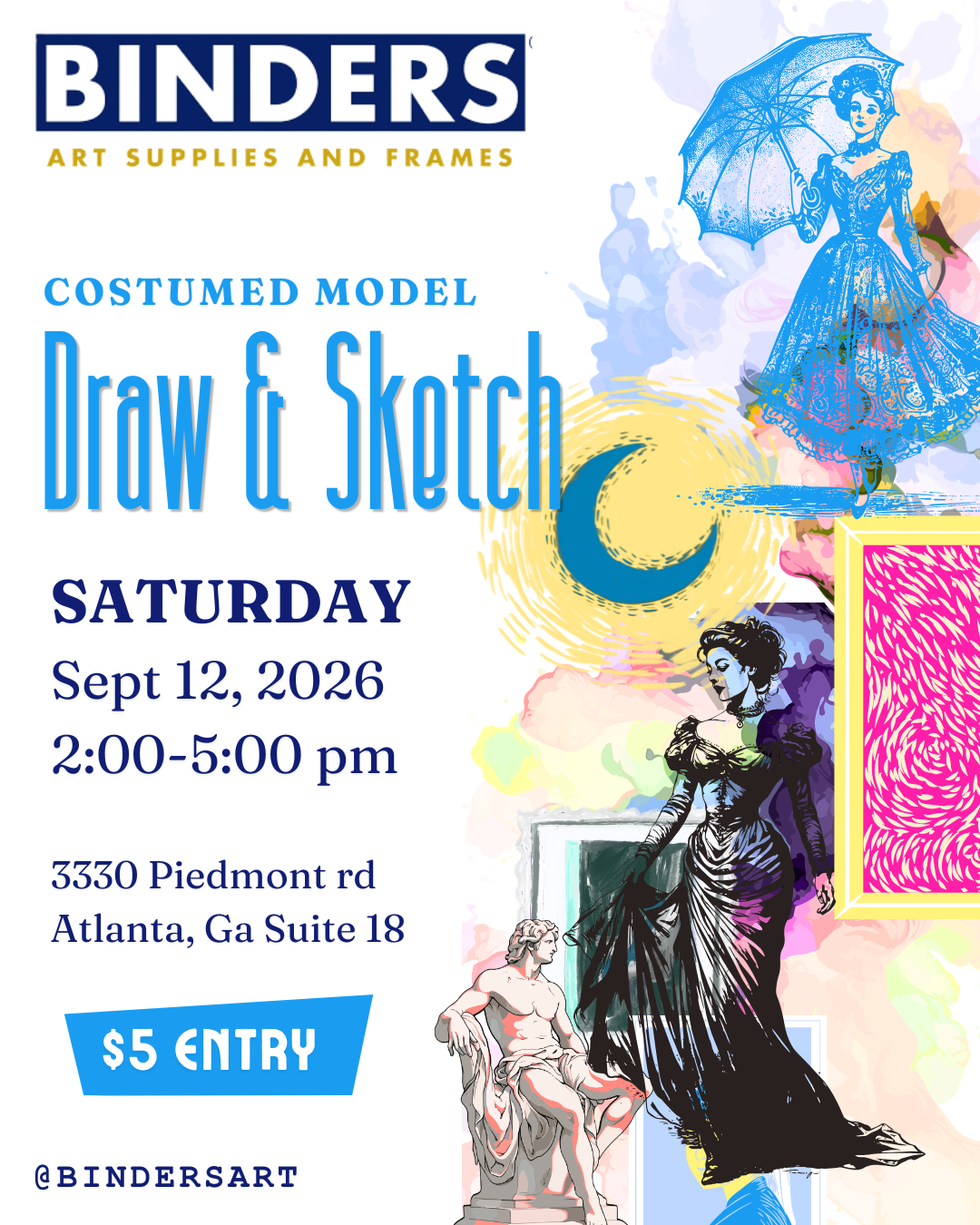 September 12: Open Draw & Sketch