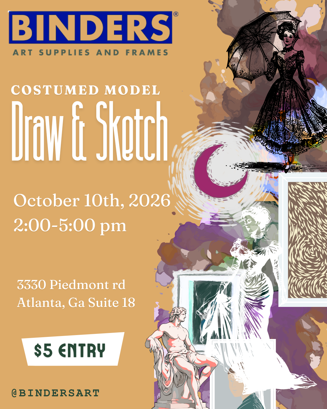 October 10: Open Draw & Sketch