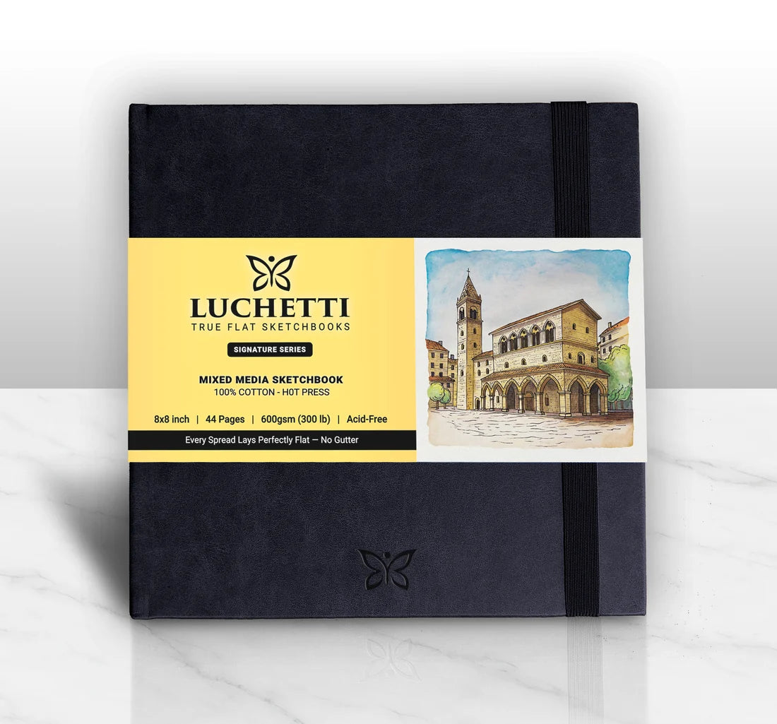 Luchetti True-Flat™ Sketchbook - 8" Square