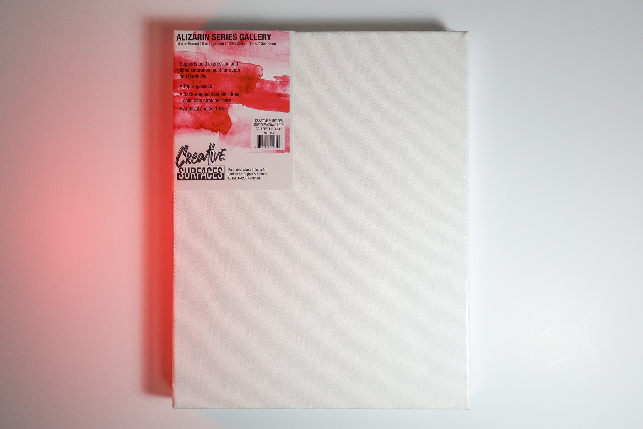 Creative Surfaces Alizarin Studio Canvas