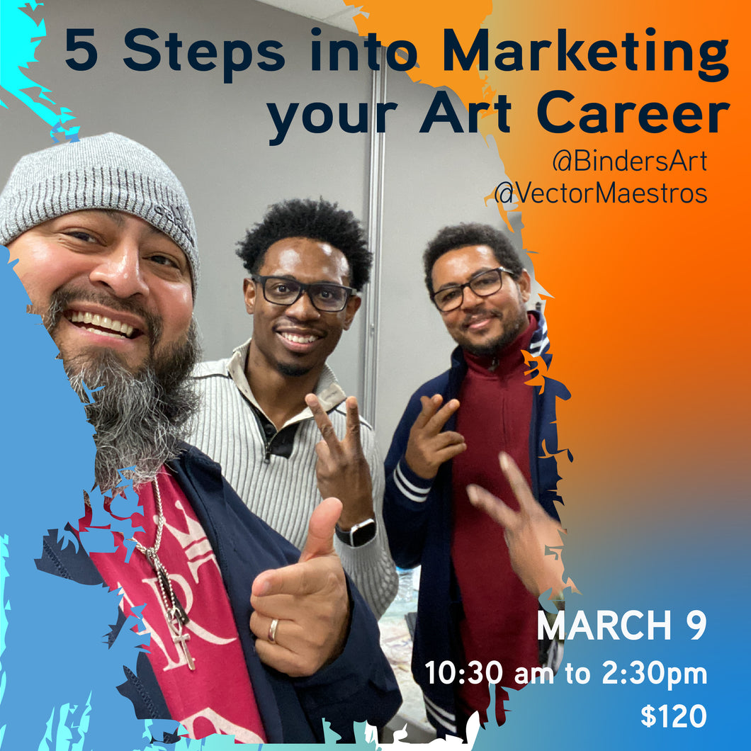 5 Steps into Marketing your Art Career