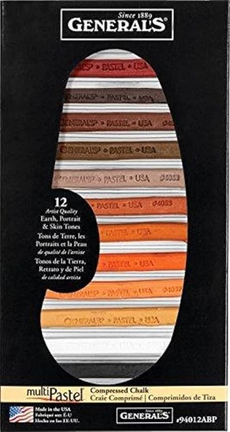 Multi-Pastel Chalk Earth 12set