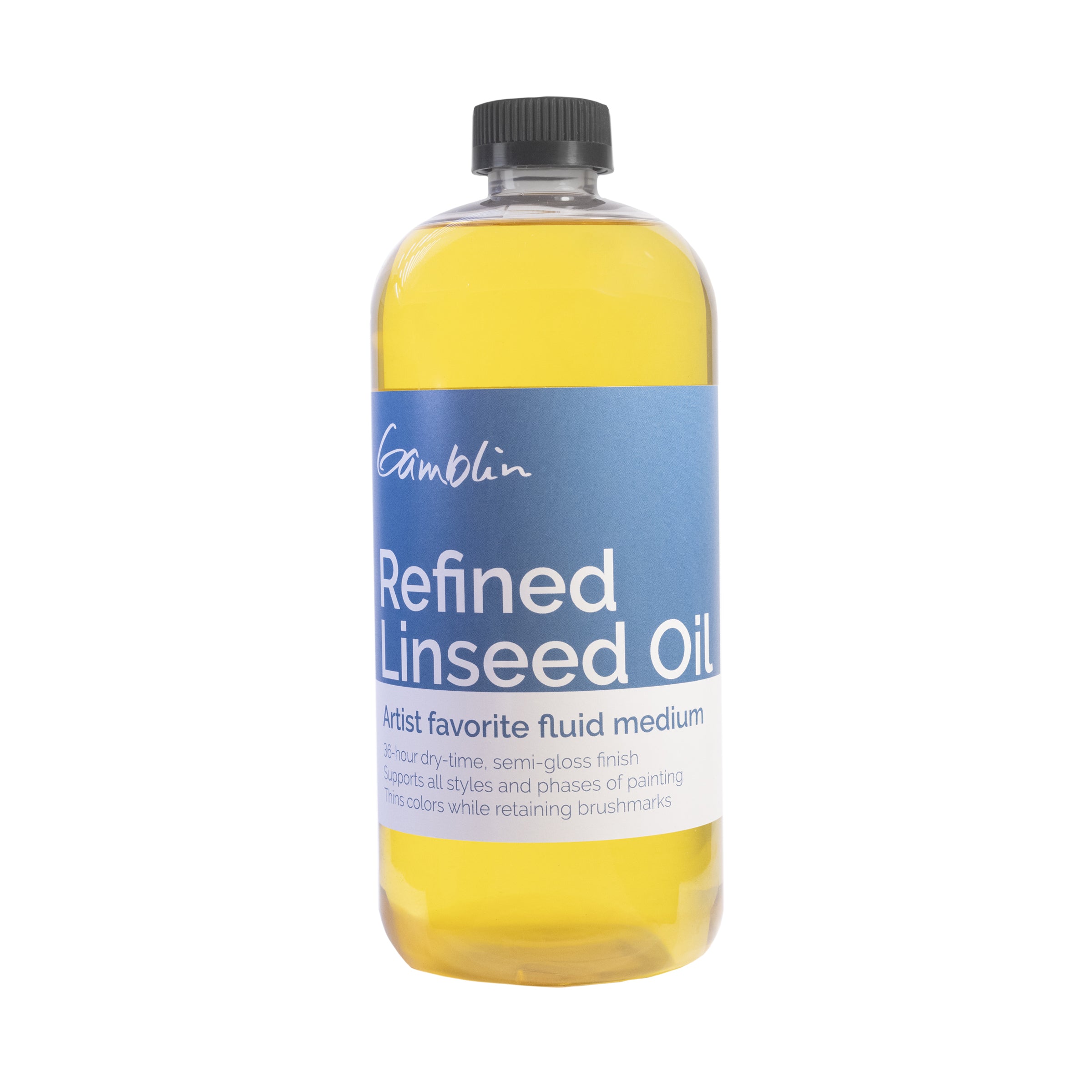 Gamblin Refined Linseed Oil