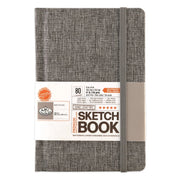 Royal & Langnickel Gray Fabric Hardbound Sketchbook